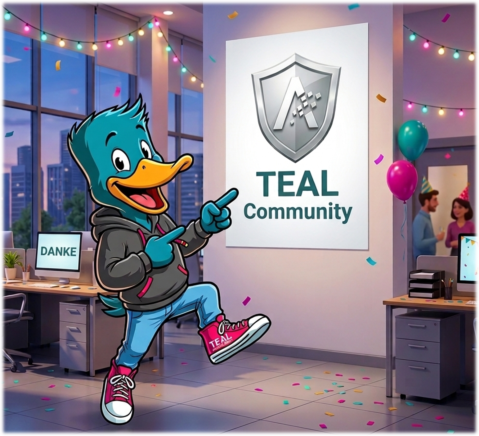 Tavi TEAL Community Mascot