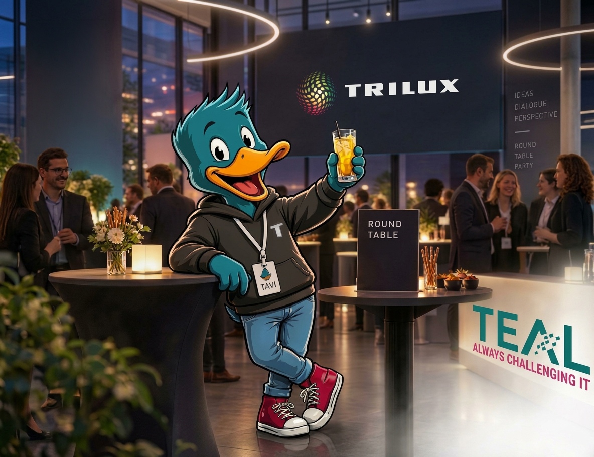 TRILUX Roundtable Maskottchen
